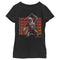 Girl's Marvel Black Widow Taskmaster Battle T-Shirt