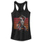 Junior's Marvel Black Widow Taskmaster Battle Racerback Tank Top