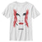 Boy's Marvel Black Widow Painted 80's Face T-Shirt