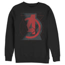 Men's Marvel Black Widow Avenger Logo Sweatshirt