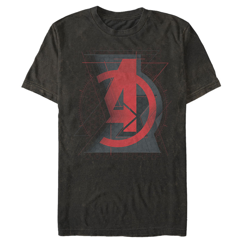 Men's Marvel Black Widow Avenger Logo T-Shirt