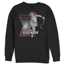 Men's Marvel Black Widow Vintage Pose Sweatshirt