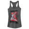 Junior's Marvel Black Widow in the Crosshairs Racerback Tank Top