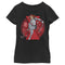 Girl's Marvel Black Widow Family Circle T-Shirt