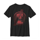 Boy's Marvel Black Widow Avenger Symbol T-Shirt