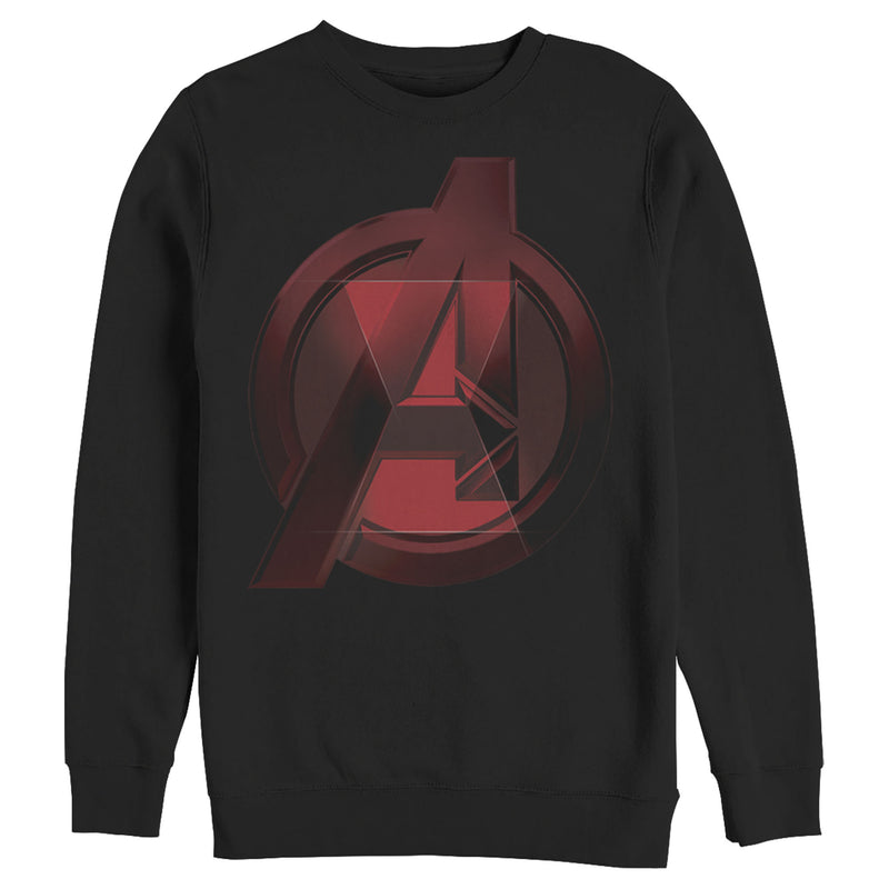 Men's Marvel Black Widow Avenger Symbol Sweatshirt