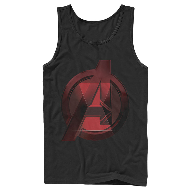 Men's Marvel Black Widow Avenger Symbol Tank Top