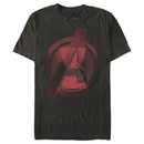 Men's Marvel Black Widow Avenger Symbol T-Shirt