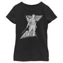 Girl's Marvel Black Widow Yelena Grunge T-Shirt