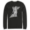 Men's Marvel Black Widow Yelena Grunge Long Sleeve Shirt