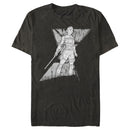 Men's Marvel Black Widow Yelena Grunge T-Shirt