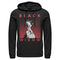 Men's Marvel Black Widow Gradient Pose Pull Over Hoodie