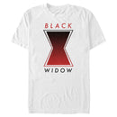 Men's Marvel Black Widow Gradient Logo T-Shirt