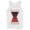 Men's Marvel Black Widow Gradient Logo Tank Top