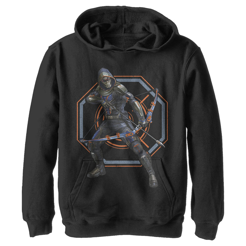 Boy's Marvel Black Widow Taskmaster Target Pull Over Hoodie