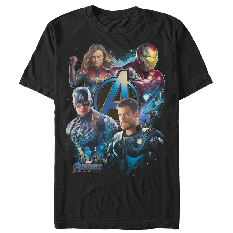 Men's Marvel Avengers: Endgame Four Heroes T-Shirt