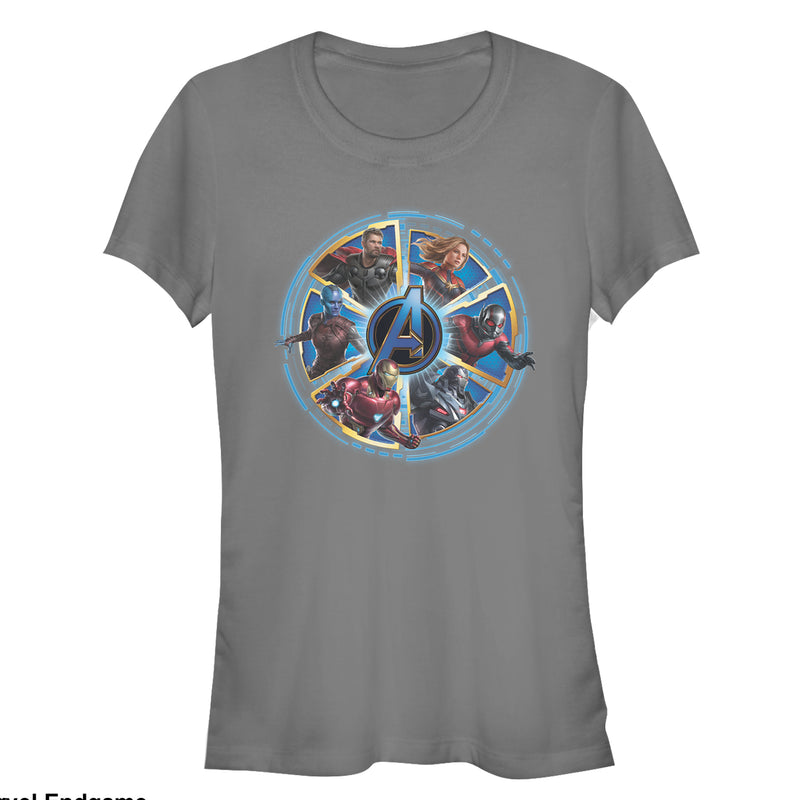 Junior's Marvel Avengers: Endgame Hero Wheel T-Shirt
