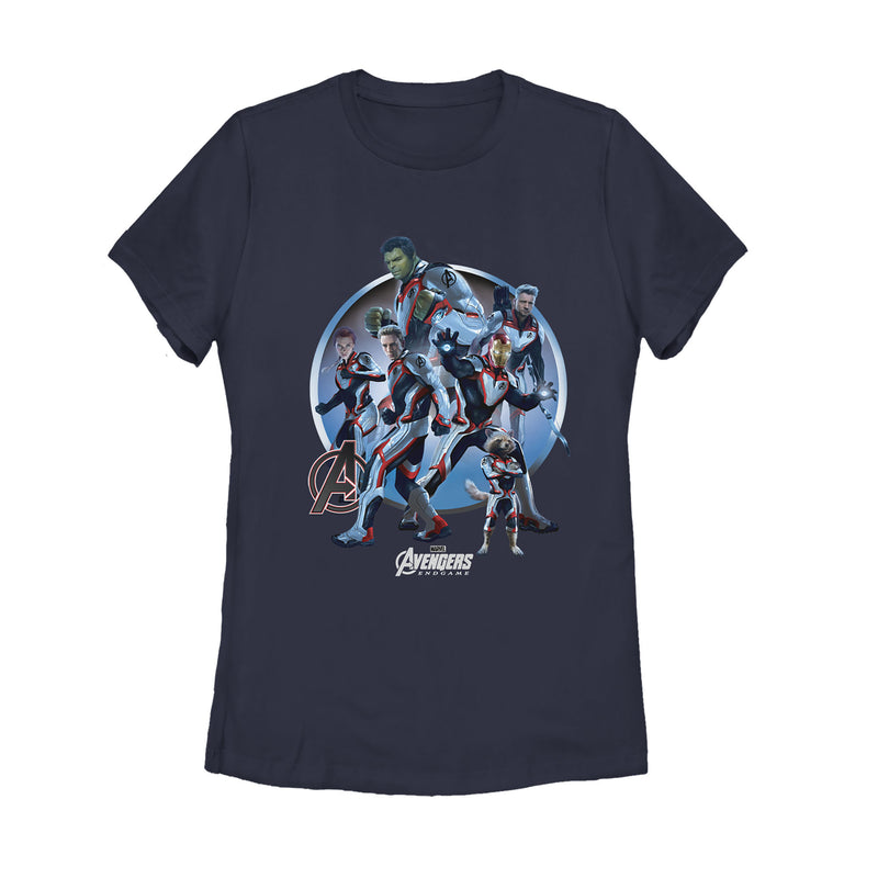 Women's Marvel Avengers: Endgame Heroic Circle T-Shirt