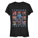 Junior's Marvel Avengers: Endgame Stronger Together T-Shirt