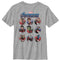 Boy's Marvel Avengers: Endgame Hero Circles T-Shirt