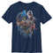 Boy's Marvel Avengers: Endgame Captain America's Team T-Shirt