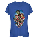 Junior's Marvel Avengers: Endgame Hero Frame T-Shirt