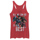 Women's Marvel Avengers: Endgame Do Our Best Racerback Tank Top