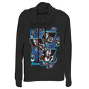 Junior's Marvel Avengers: Endgame Hero Tech Panels Cowl Neck Sweatshirt