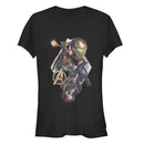 Junior's Marvel Avengers: Endgame Hero Diamond Frame T-Shirt