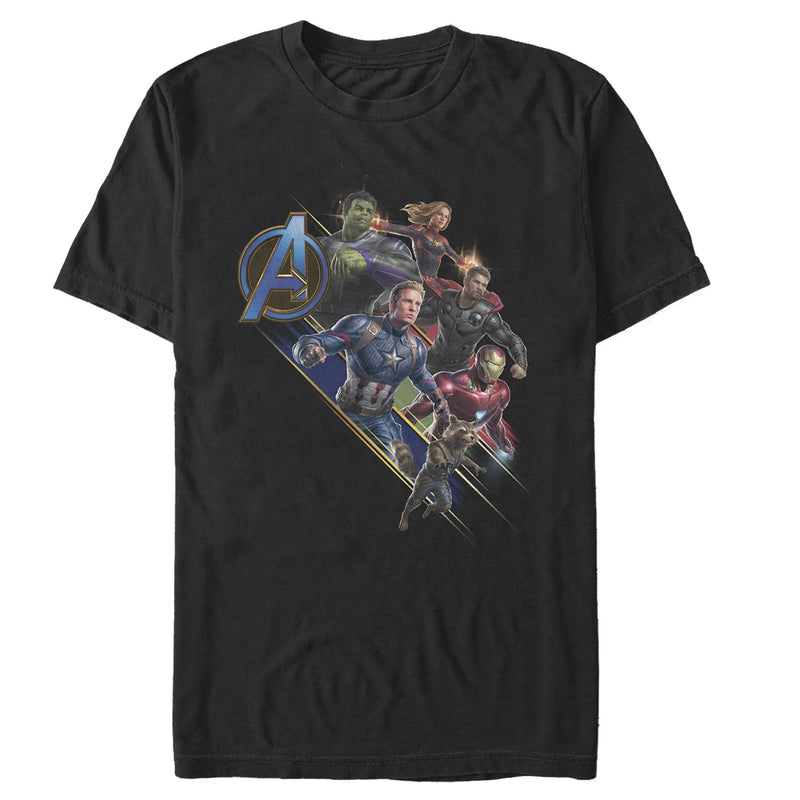 Men's Marvel Avengers: Endgame Hero Streaks T-Shirt