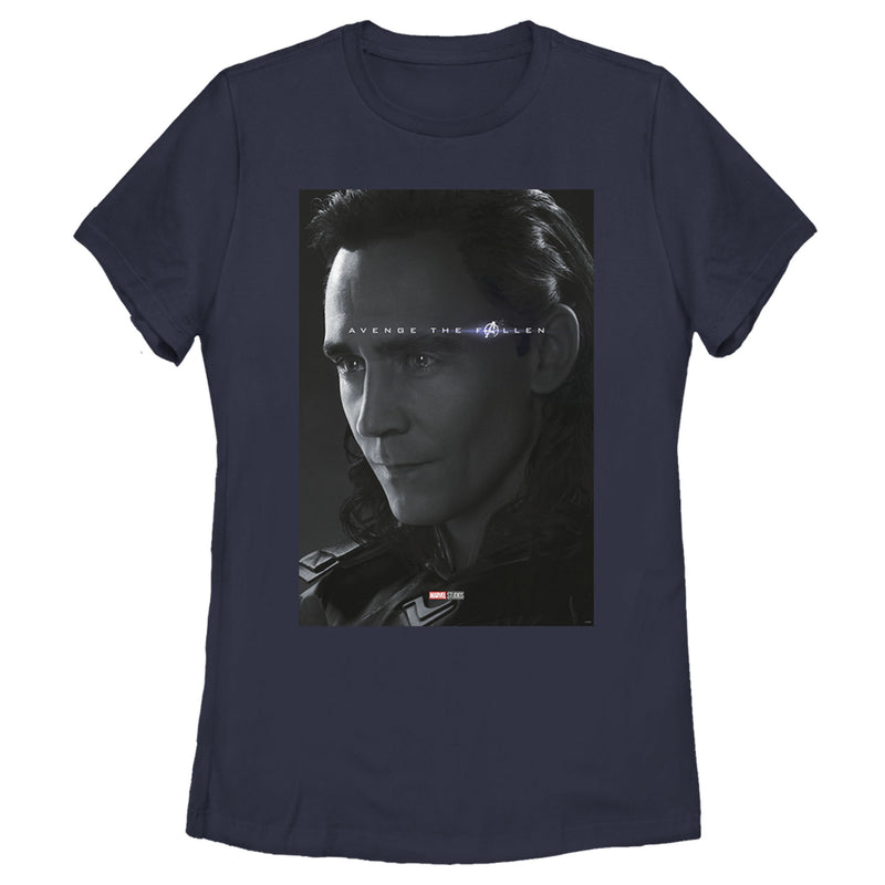 Women's Marvel Avengers: Endgame Loki Poster T-Shirt