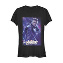 Junior's Marvel Avengers: Endgame Hawkeye Streaks T-Shirt