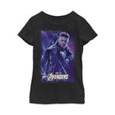 Girl's Marvel Avengers: Endgame Hawkeye Streaks T-Shirt
