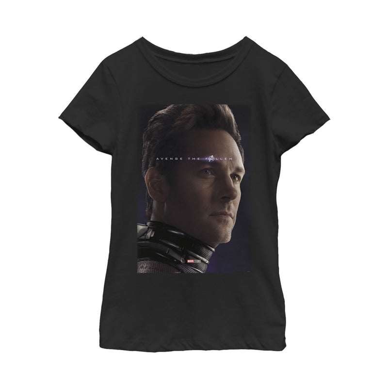 Girl's Marvel Avengers: Endgame Ant-Man Poster T-Shirt