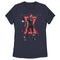 Women's Marvel Black Widow Hourglass Glitch T-Shirt