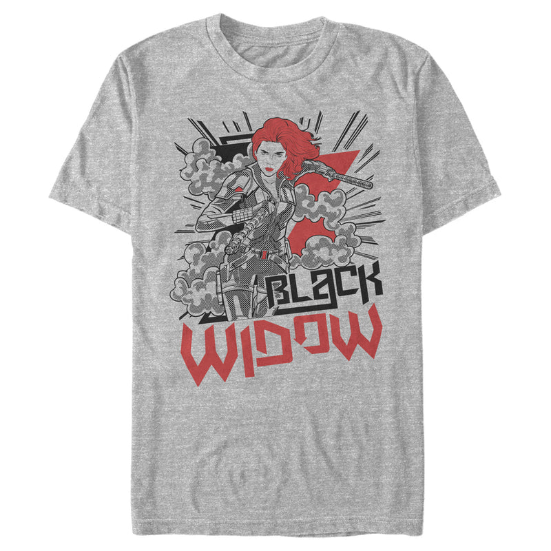 Men's Marvel Black Widow Animated Approach T-Shirt