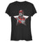 Junior's Marvel Black Widow Guardian Star Portrait T-Shirt