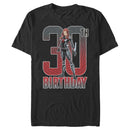 Men's Marvel Black Widow 30th Birthday T-Shirt