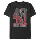 Men's Marvel Black Widow 40th Birthday T-Shirt