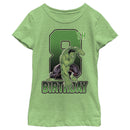 Girl's Marvel Hulk Smash 8th Birthday T-Shirt