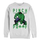 Men's Marvel St. Patrick's Day Hulk Pinch Proof Sweatshirt