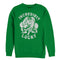 Men's Marvel St. Patrick's Day Hulk Incredibly Lucky Clover Sweatshirt