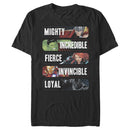 Men's Marvel Mighty Incredible Fierce T-Shirt