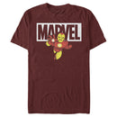 Men's Marvel Iron Man Brick Logo T-Shirt