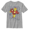 Boy's Marvel Iron Man Text Collage T-Shirt