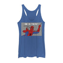 Women's Marvel Spider-Man Hi There Racerback Tank Top