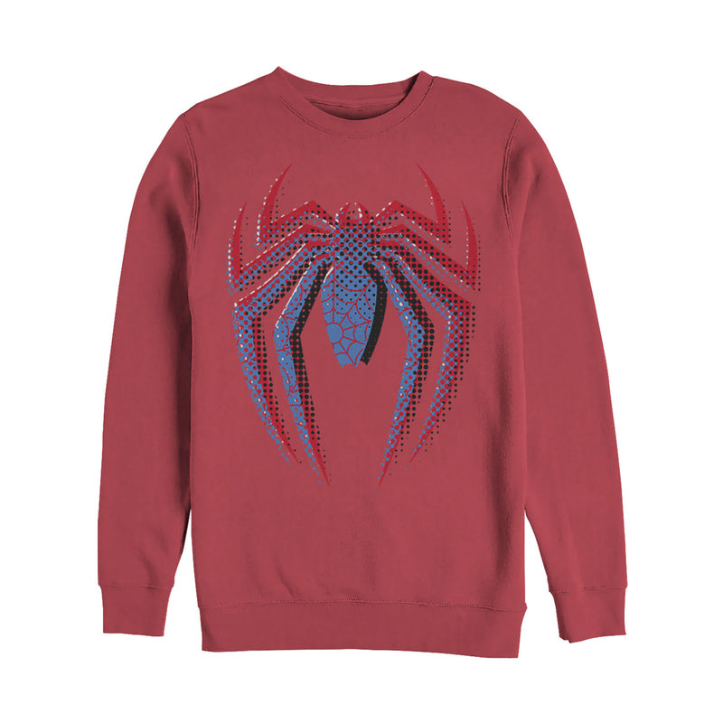 Men's Marvel Spider-Man Dot Logo Sweatshirt