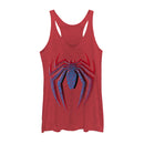 Women's Marvel Spider-Man Dot Logo Racerback Tank Top