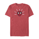 Men's Marvel Pixelated Spider-Man Mask T-Shirt