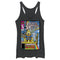 Women's Marvel Silver Surfer Rainbow Thanos's Guide Comic Cover Racerback Tank Top